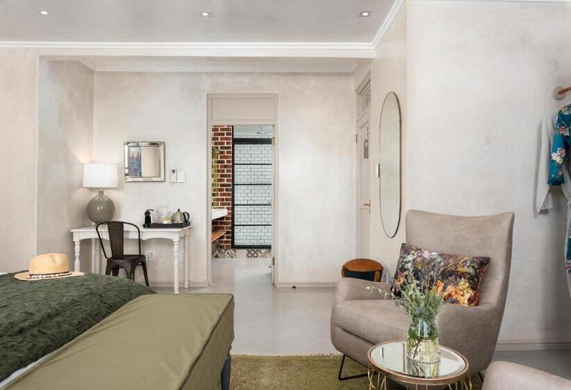 带大床的豪华间, De Zeven Guest Lodge