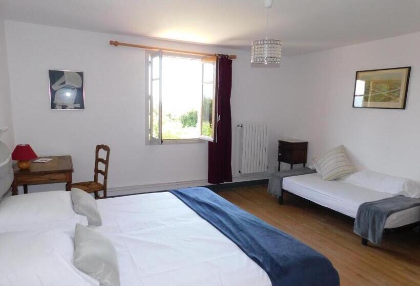 غرفة قياسية مطلة على الجبل, La Ferme De Chaleyre