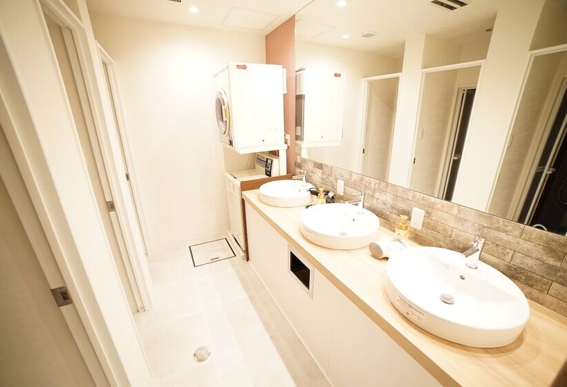 تختخواب در اتاق مشترک, Dot Hostel&bar 富士山