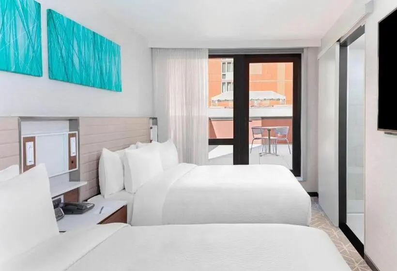 Standard-huone Terassi, Springhill Suites By Marriott New York Manhattan/times Square South
