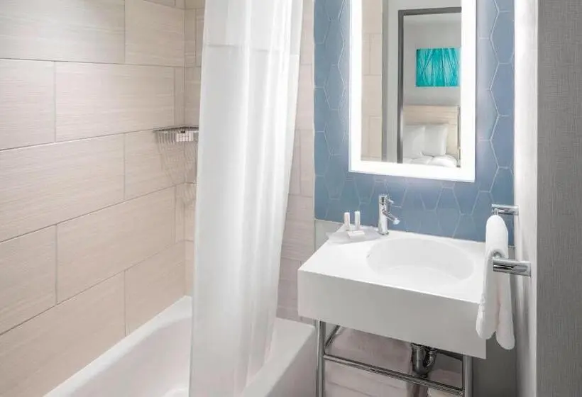 اتاق استاندارد با تخت بزرگ برای معلولان, Springhill Suites By Marriott New York Manhattan/times Square South