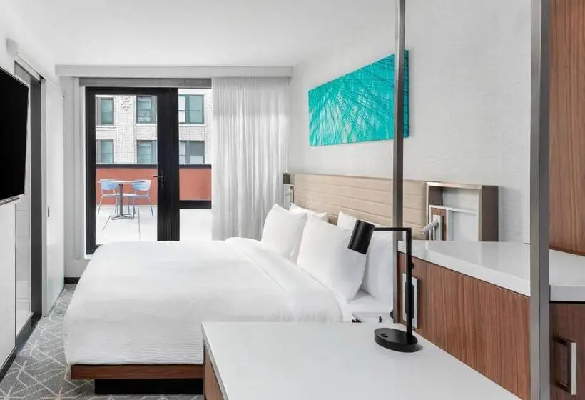 سوئیت با تخت بزرگ, Springhill Suites By Marriott New York Manhattan/times Square South