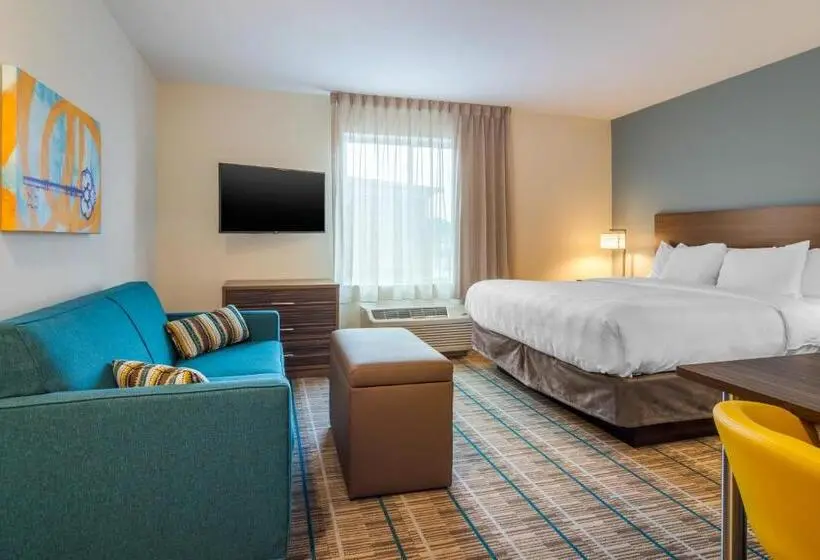 キングサイズベッドのスイートルーム, Mainstay Suites Newnan Atlanta South