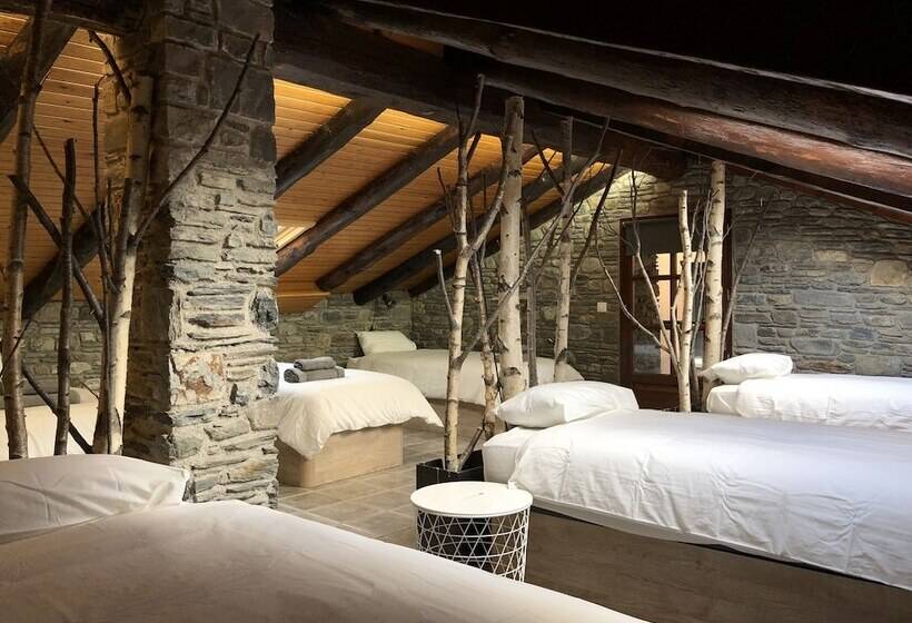 تختخواب در اتاق مشترک, Secret Spot Hostel