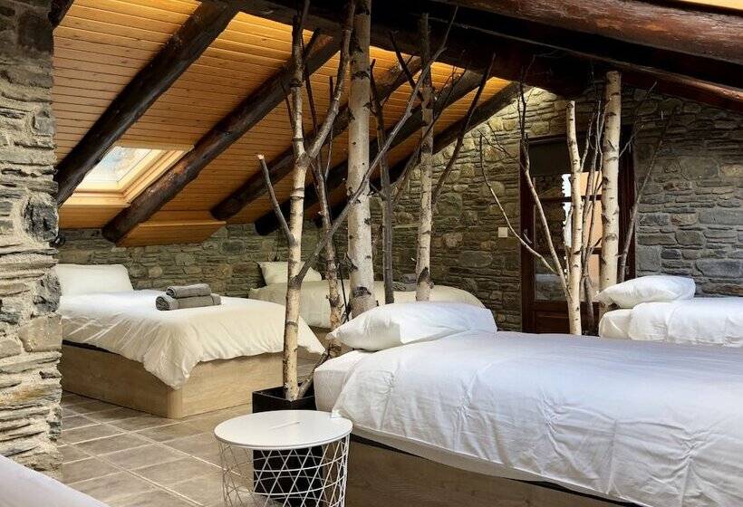 تختخواب در اتاق مشترک, Secret Spot Hostel