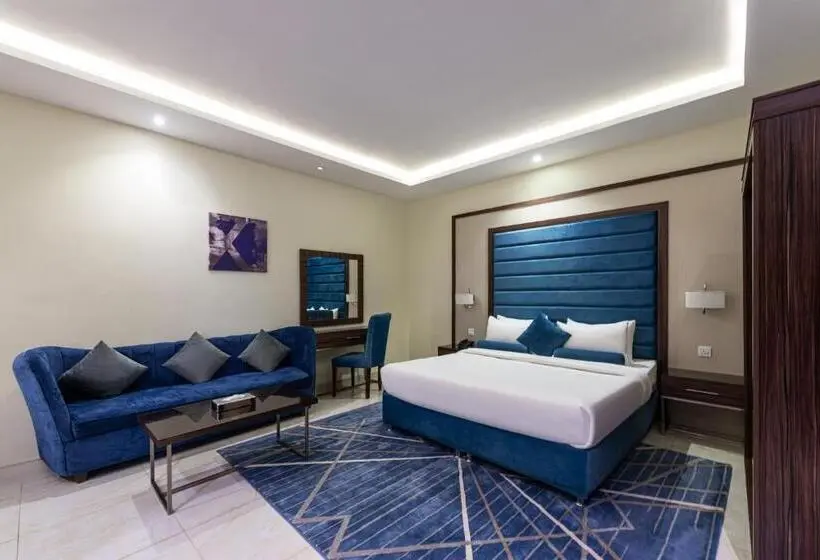 キングサイズベッドのデラックスルーム, Al Qasr Al Mutar