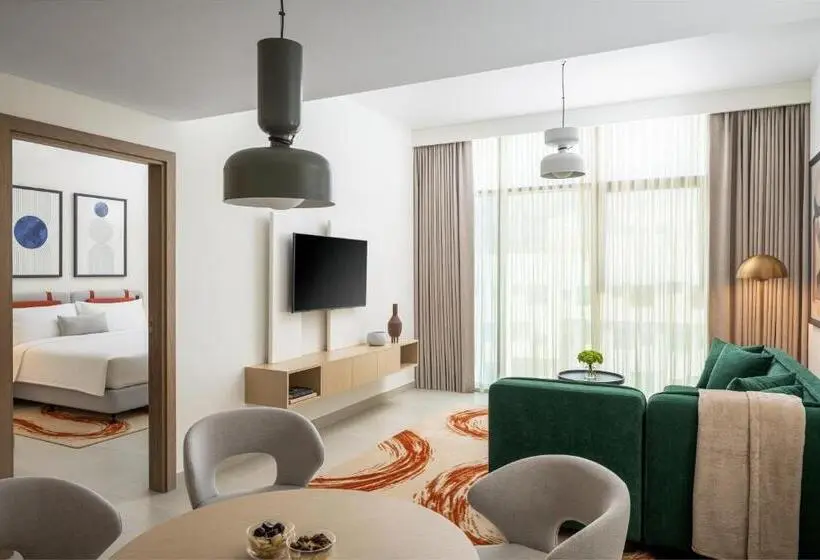 1ベッドルームアパートメント, Bloom Arjaan By Rotana