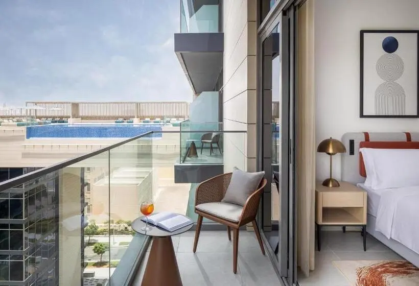 バルコニー付き1ベッドルームアパートメント, Bloom Arjaan By Rotana
