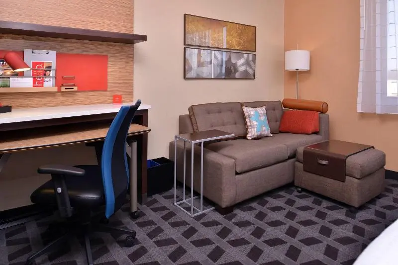 キングサイドベッドのスタンダードワンルーム, Towneplace Suites By Marriott St. Louis Chesterfield