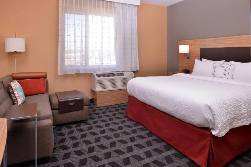 キングサイドベッドのスタンダードワンルーム, Towneplace Suites By Marriott St. Louis Chesterfield