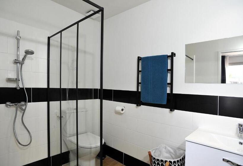 Apartamento 1 Dormitório com Sacada, Le Clos Des Thermes De Jonzac
