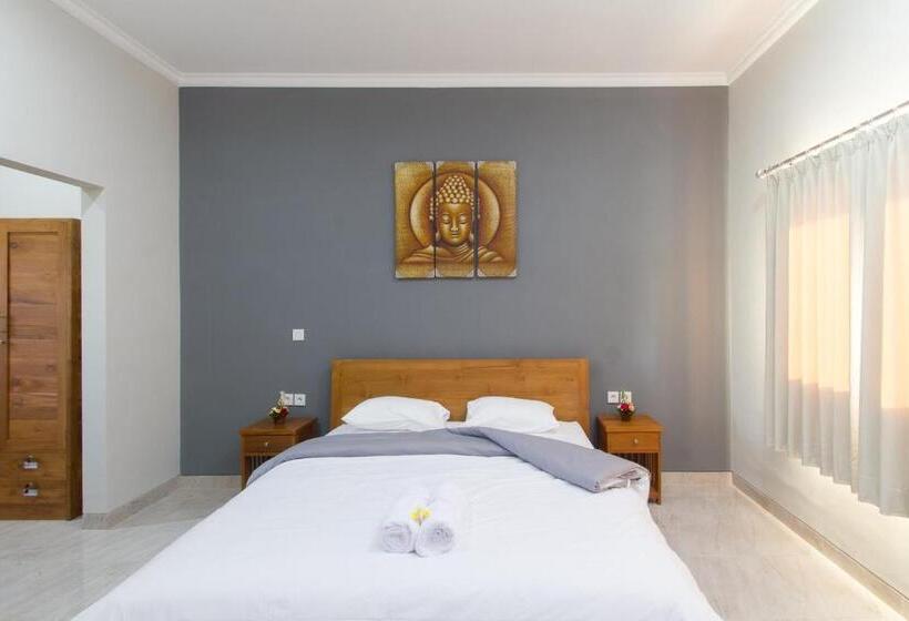 Quarto standart vista jardim, The Uma Guesthouse