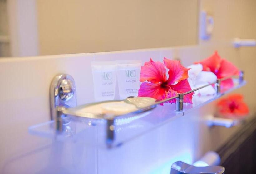 اتاق استاندارد سه تخته با چشمانداز باغ, La Cigale