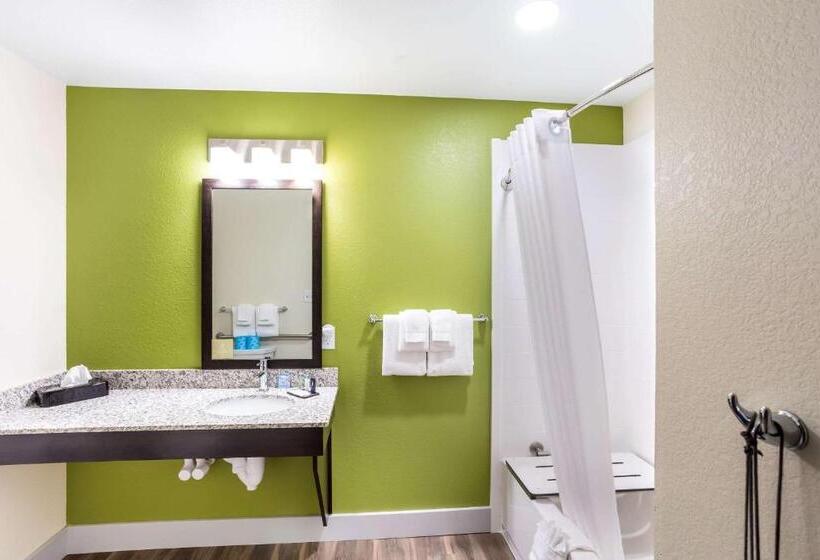 Номер Стандарт Кровать Кинг Адаптированный для Инвалидов, Mainstay Suites Logan Ohio Hocking Hills