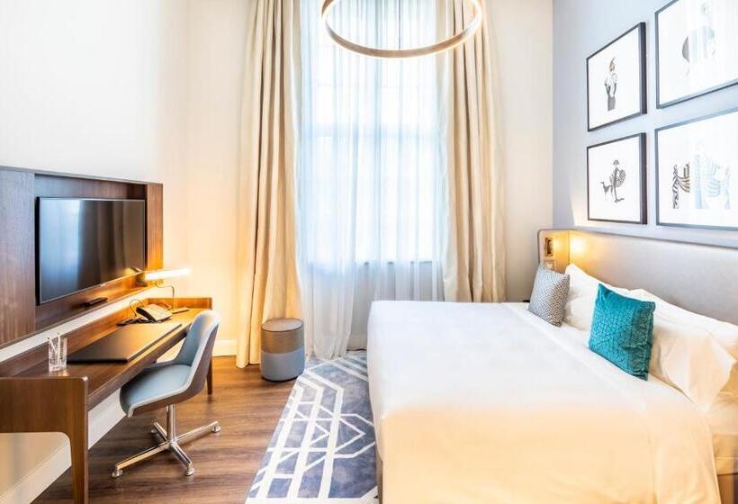 带大床的豪华间, Fraser Suites Hamburg