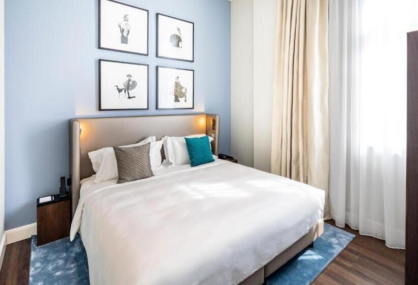 带大床的豪华间, Fraser Suites Hamburg