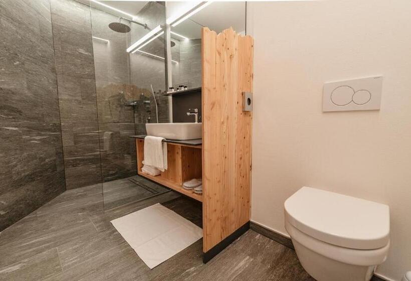 غرفة ديلوكس مزودة بشرفة, Oberhauser Hütte Rodenecker   Lüsner Alm