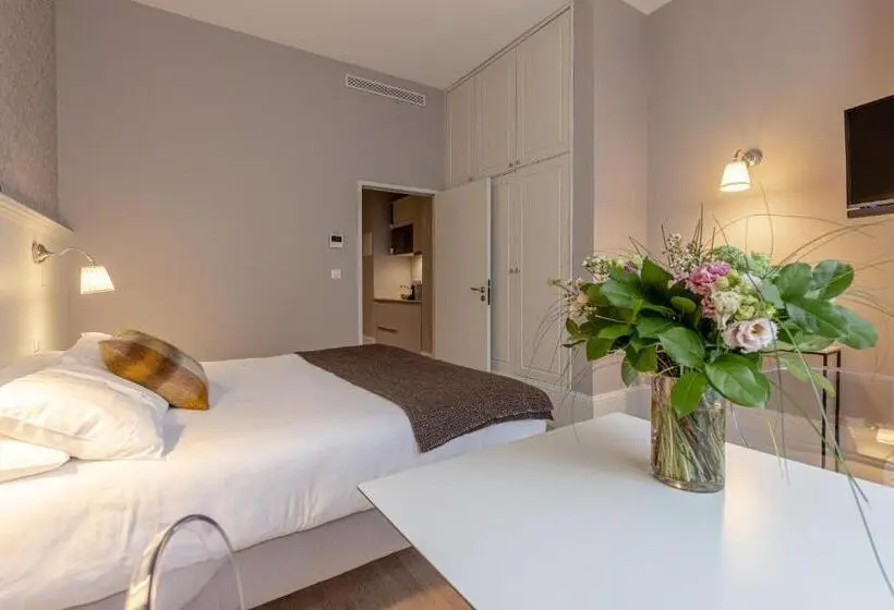 スタンダードスタジオ, La Maison Blanche Apparthôtels De Charme Chic & Cosy à 350m Du Cœur De Ville De Limoges Accès Au