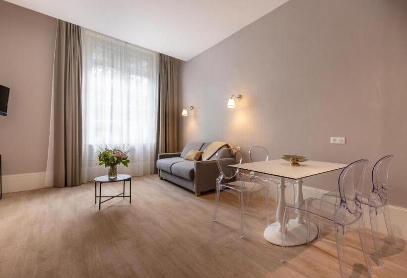 １ベッドルームのデラックスアパートメント, La Maison Blanche   Apparthôtels De Charme Chic & Cosy à 350m Du Cœur De Ville De Limoges   Accès Au
