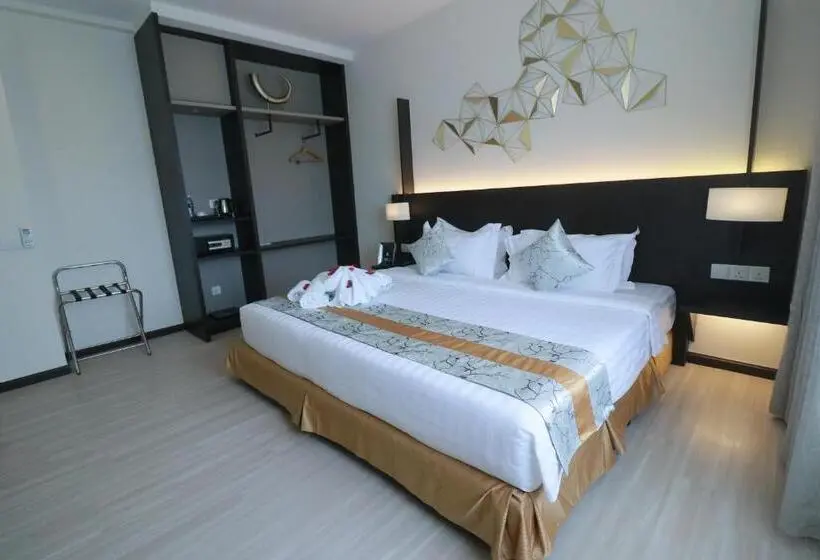 اتاق سوپریور با تخت بزرگ, Amamas Boutique Hotel Kuching