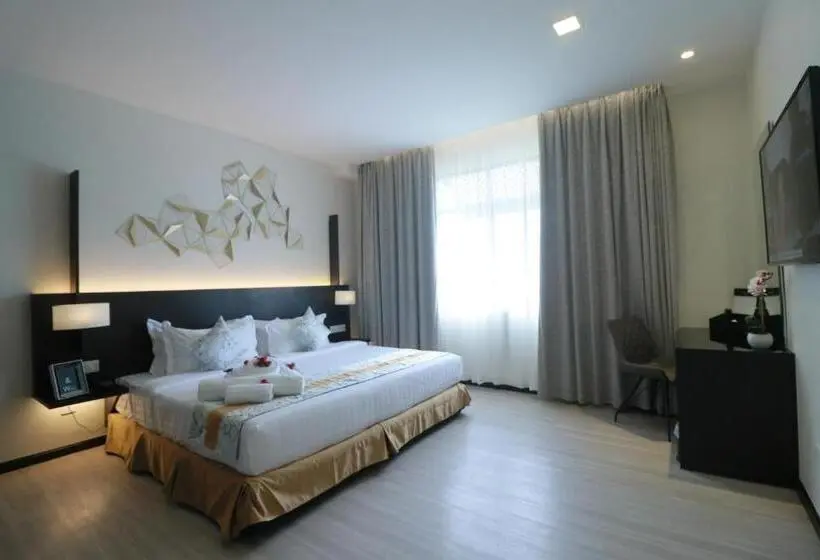 اتاق سوپریور با تخت بزرگ, Amamas Boutique Hotel Kuching