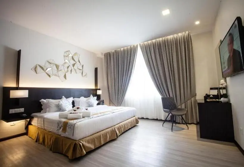 اتاق سوپریور با تخت بزرگ, Amamas Boutique Hotel Kuching