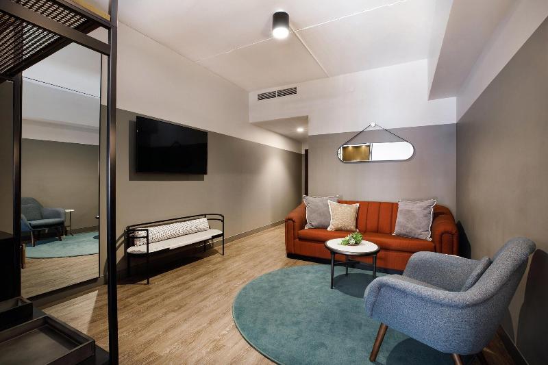 キングサイズベッドのデラックスルーム, Cyrus Hotel, Topeka, A Tribute Portfolio