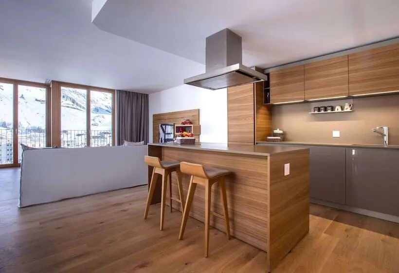 ３ベッドルームアパートメント, Radisson Blu Hotel Reussen, Andermatt