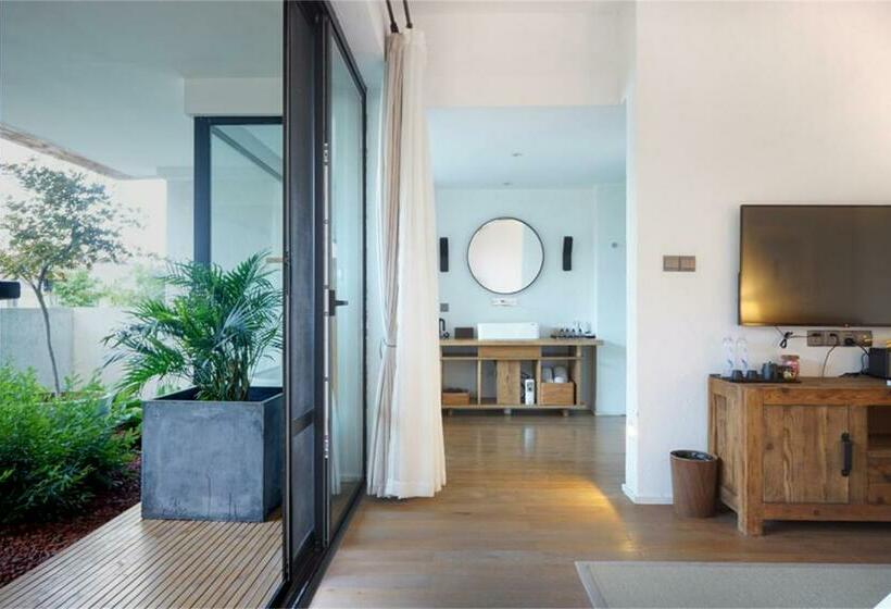 발코니 디럭스 룸, Dali Shishanfang Golf