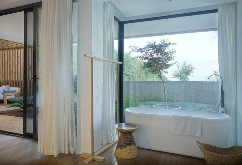 발코니 디럭스 룸, Dali Shishanfang Golf