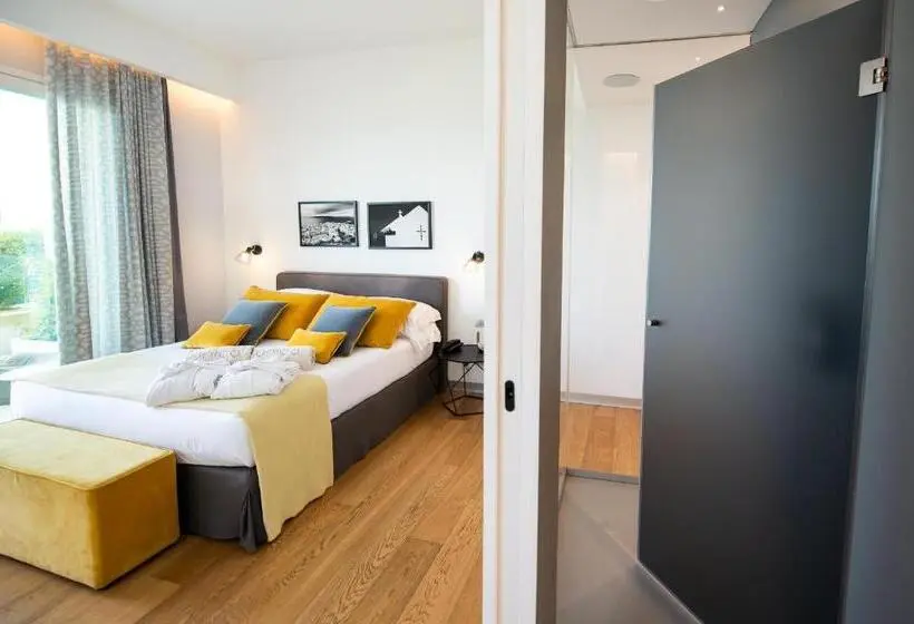 オーシャンビュースタンダードルームバルコニー付き, Unìco Boutique Hotel D Arte