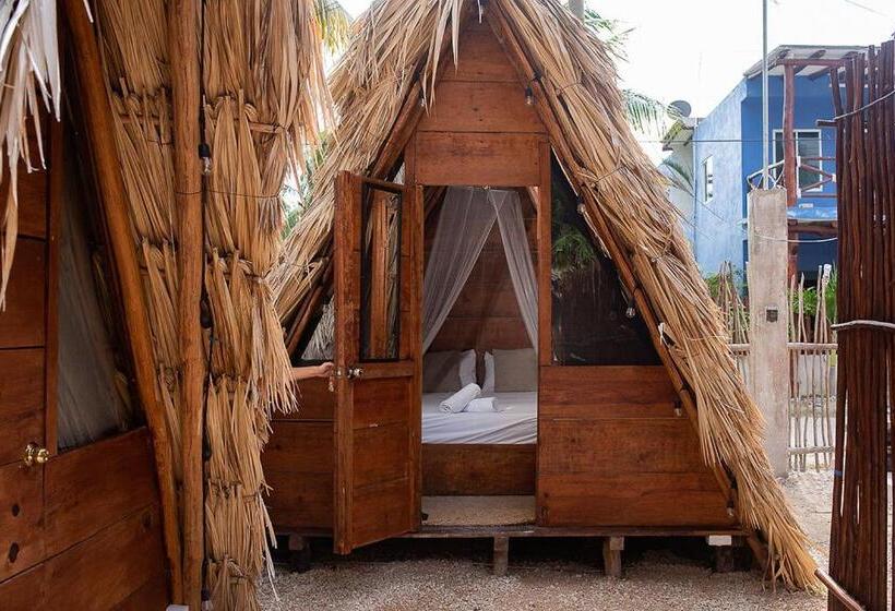 חדר סטנדרט חדר אמבטיה משותף, Mapache Hostel & Camping