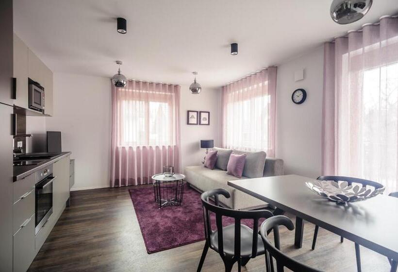 آپارتمان 1 خوابه با بالکن, Apartments Villa Tatiana