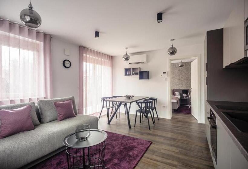 آپارتمان 1 خوابه با بالکن, Apartments Villa Tatiana