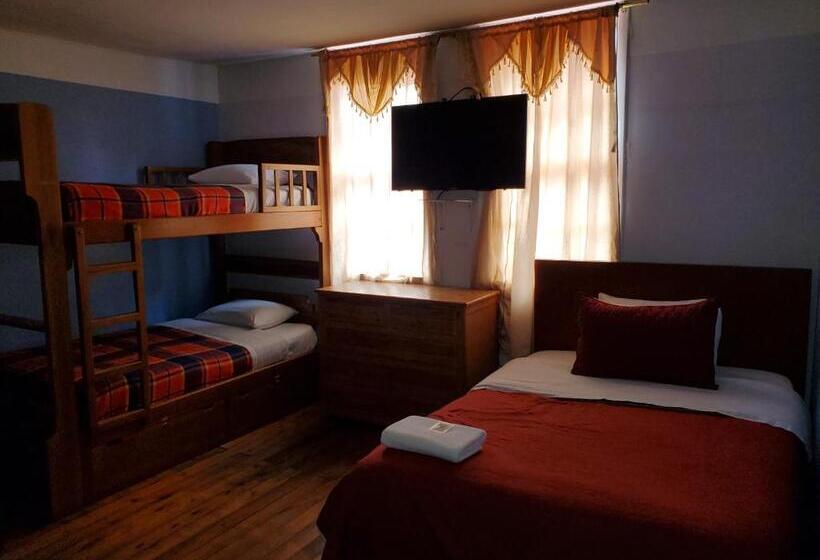 Standaard Vierpersoonskamer, Hostal Bolívar Inn