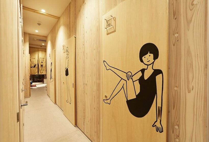 מיטה בחדר משותף, Utsuwa Designed Hostel