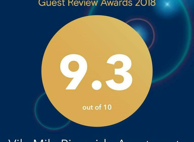 اتاق خانوادگی, Vila Mila Riverside Apartments