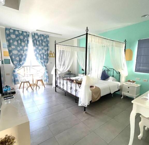 اتاق استاندارد با بالکن و چشم‌انداز دریا, Daydream B&b 白日夢海景旅店