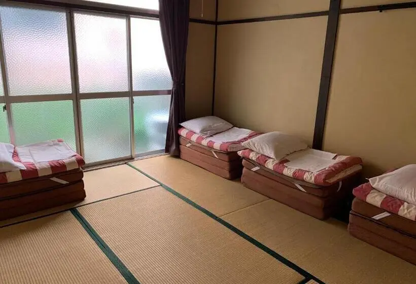 バスルーム共同エコノミー4人部屋, Matsue Guesthouse
