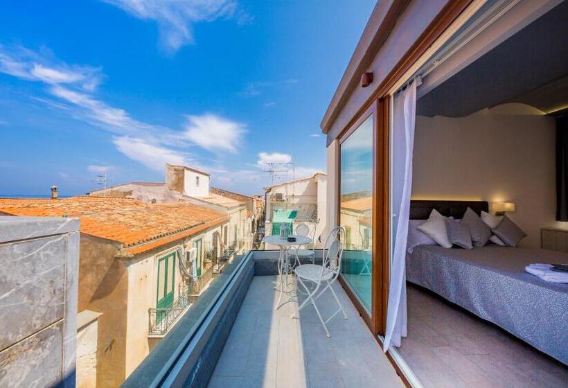 디럭스 테라스 룸 바다 전망, Ossuna Bay Hotel Boutique