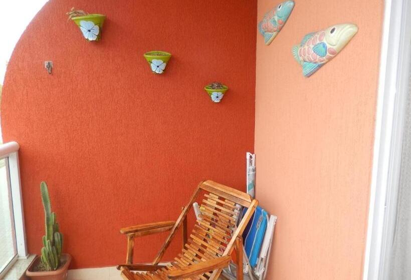 דירה בת חדר שינה 1 עם מרפסת, Flat Entre Mar E Lagoa