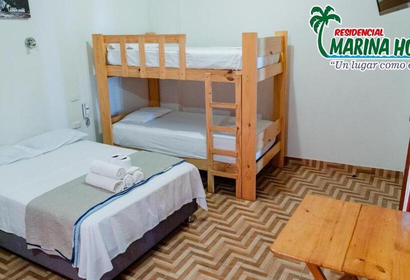 Номер Стандарт Трехместный, Residencial Marina House