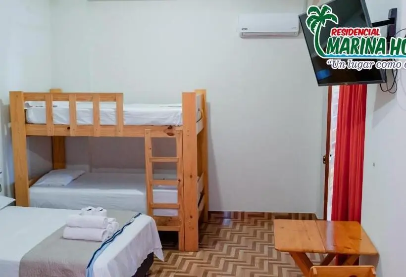 スタンダードトリプルルーム, Residencial Marina House