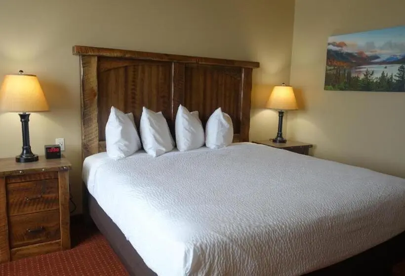 Sviitti King-vuode, Glacier International Lodge