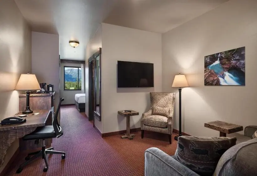 Sviitti King-vuode, Glacier International Lodge
