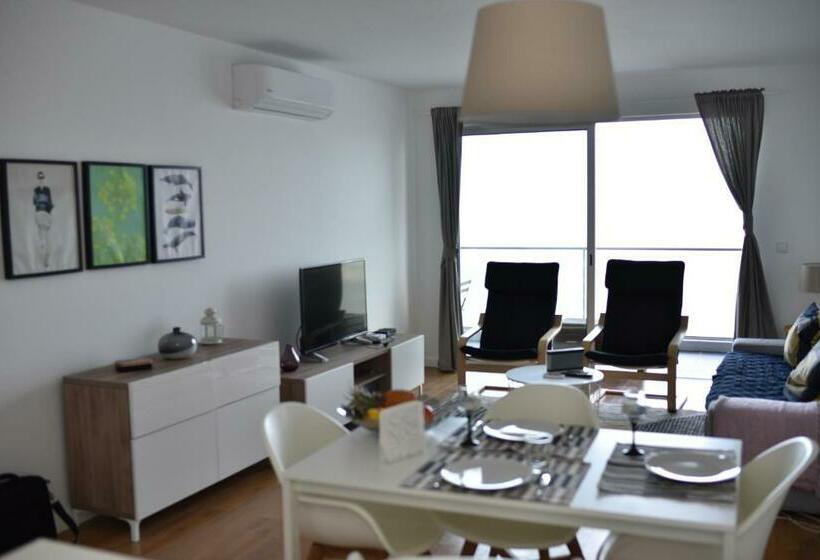 침실 1개 바다 전망 아파트, Xenon Urban Apartments