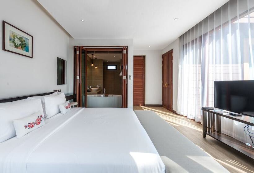 빌라 1 베드룸 - 수영장, Triple Tree Beach Resort