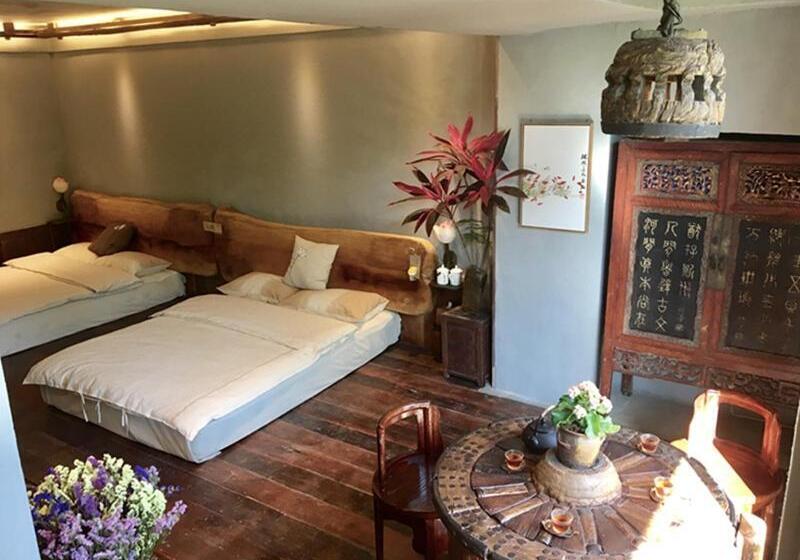 اتاق استاندارد با چشم‌انداز باغ, Yunlu Lianxin Guesthouse