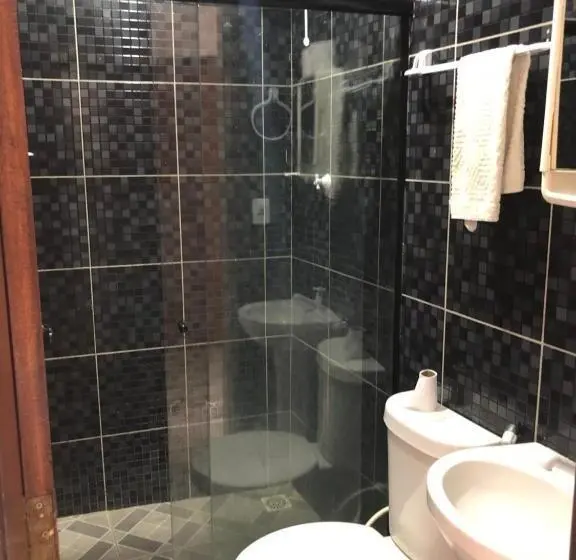 景色の見えるスタンダード4人部屋, Pousada Ponta De Areia