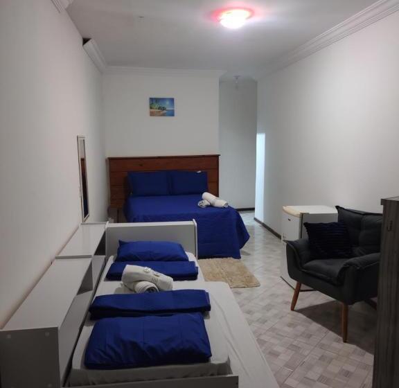 景色の見えるスタンダード４人部屋, Pousada Ponta De Areia